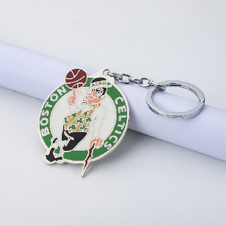 Cartoon Fruit Keychain Metal Dropping Oil Keychain Pendant Creative Metal Keychain Keyring