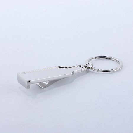 Bottle shaped bottle opener beverage can opener beer bottle opener travel commemorative advertising gift keychain