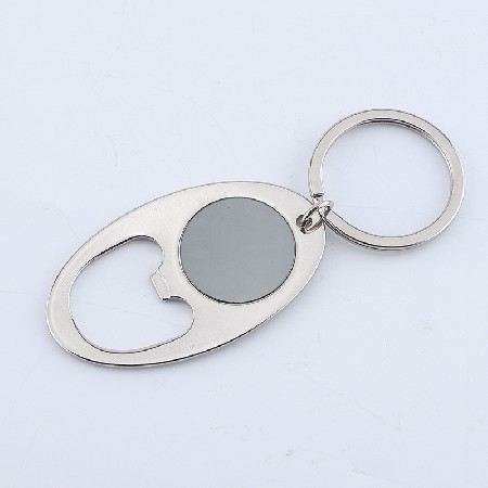 Zinc Alloy Bottle Opener Beer Driver Keychain Personalized Patch Logo Bottle Opener Keychain