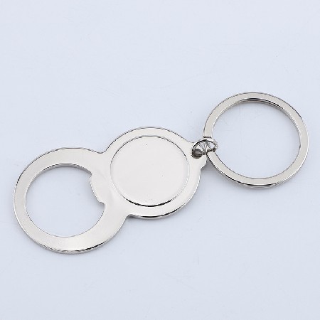 Zinc Alloy Bottle Opener Beer Driver Keychain Personalized Patch Logo Bottle Opener Keychain