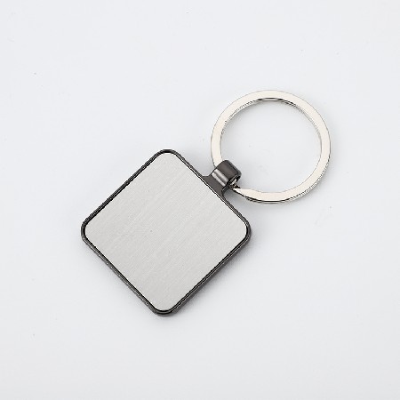 Creative promotion, business gifts, keychain metal advertising, blank keychain lettering, single brand keychain production