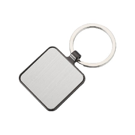 Creative promotion, business gifts, keychain metal advertising, blank keychain lettering, single brand keychain production