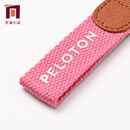 Light Luxury and Cute Keychain Wrist Band Keychain PU Solid Leather Carrying Strap Fashion Keychain