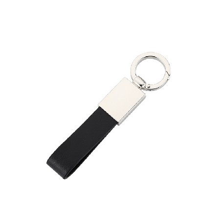 Zinc alloy leather keychain metal PU leather cowhide keychain 4S store creative car logo gift pendant