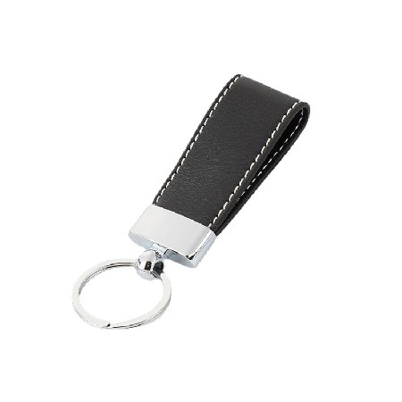 Manufacturer's leather car keychain creative handmade leather keychain logo leather keychain key strap